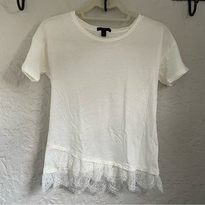 JCrew | White T-shirt | Size XXS